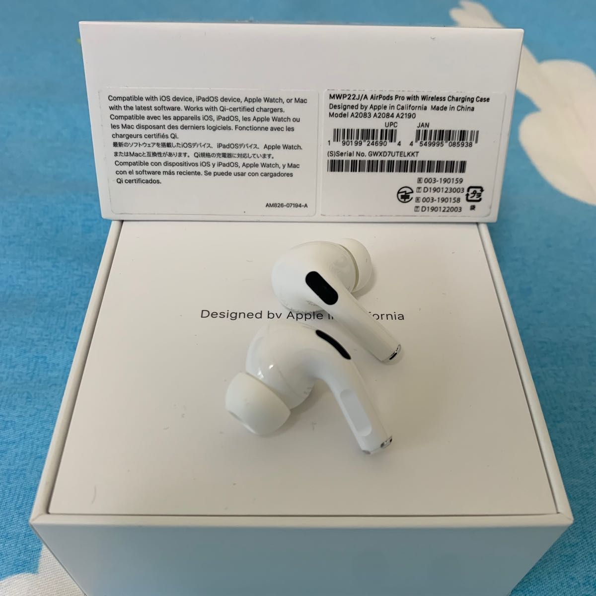 AirPods Pro MWP22J/A 第一世代 ケース+ 右耳+ 左耳 アップル 売上価格 激安価格14994円 送料無料