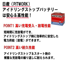 バッテリー AD ADエキスパート VY12 Q85 日産 PITWORK アイドリングストップ ニッサン ピットワーク AYBFLQ850AIS 送料無料 ヤフオク用_画像4