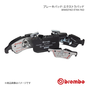 brembo ブレンボ ブレーキパッド インプレッサ (GG系) GGA 00/08～02/10 エクストラパッド フロント 左右セット P78 013X