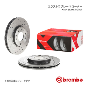 brembo ブレーキローター レガシィ セダン(B4) BE5 (TURBO) 98/12～03/06 エクストラブレーキディスク フロント 左右セット 09.9077.1X