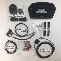 Defi デフィ Defi Sports Display F 単品 タッチパネル機能搭載 カローラフィールダー DBA-NZE144G '08/10 DF15901_画像3