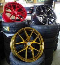 19インチ夏タイヤホイールセット新品１台分　フォルクスワーゲンザビートル夏　235/40R19＆GRORA GS15Vゴールド_画像3