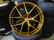 19インチ夏タイヤホイールセット新品１台分　フォルクスワーゲンザビートル夏　235/40R19＆GRORA GS15Vゴールド_画像7