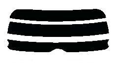 IR断熱ブラックワン　1%　2層構造フィルム　リヤガラスのみ　スイフト　ZC11