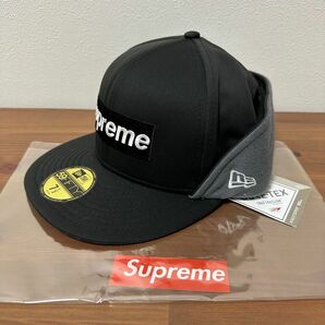 Supreme シュプリーム NEW ERA ニューエラ WINDSTOPPER BOX LOGO ボックスロゴ 黒 7 1/2