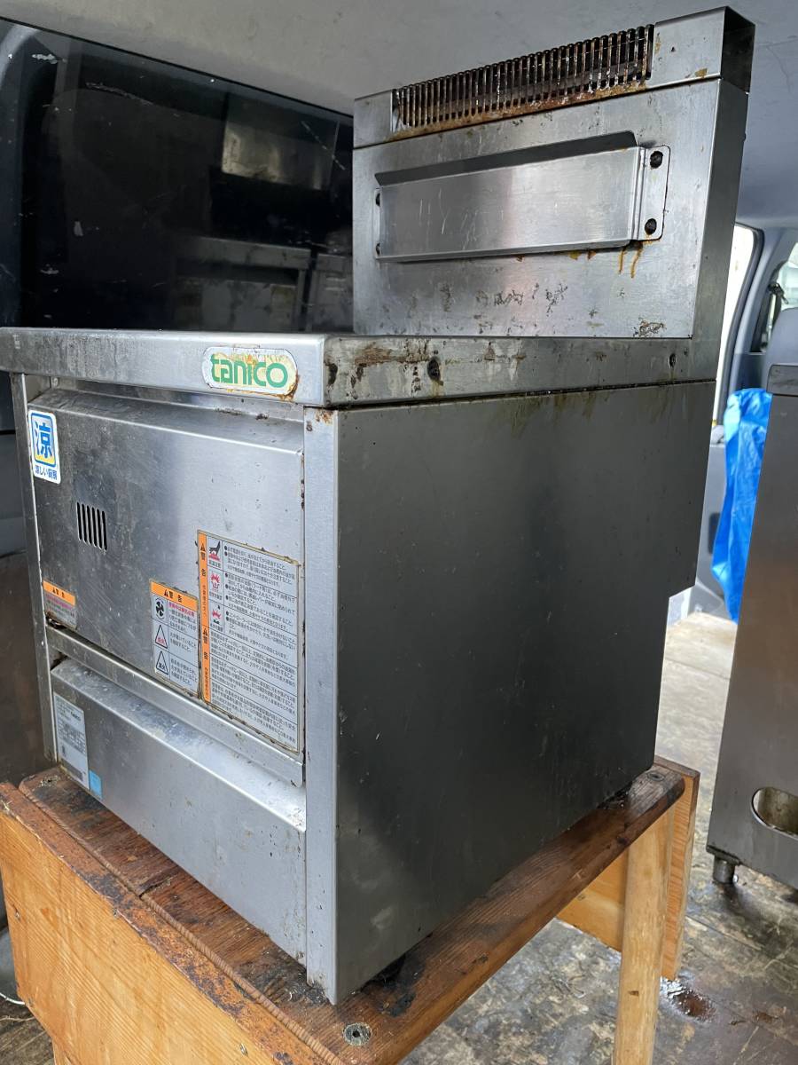 ▽タニコー 涼厨ガスフライヤー 18L NB-TGFL-C45 LPガス 品 安い正規店