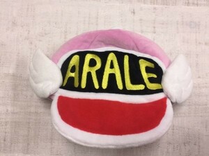 Dr.スランプ アラレちゃん 則巻アラレ ARALE 帽子型ポーチ レディース 起毛素材 ピンク