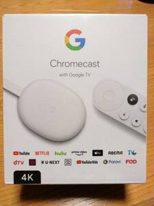 新品　Chromecast with Google TV GA01919 4K