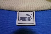 PUMA プーマ トラックジャケット ジャージ size M ブルー×ホワイト ストライプ柄 日本製_画像7