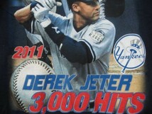 MLB New York Yankees DEREK JETTER 3000 HITS Tee size S ヤンキース ジーター Tシャツ 3000本安打記念_画像6