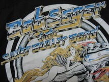 Bob Seger & Silver Bullet Band DETROIT MADE Tシャツ JERZEES Sサイズ 黒 ブラック ボブシーガー_画像4