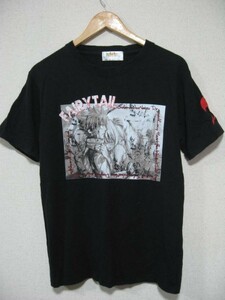 FAIRY TAIL 劇場版 フェアリーテイル オフィシャル Tシャツ size M 真島ヒロ 講談社 週刊少年マガジン