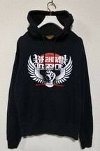 BRAHMAN INSPIRIT 3.11 NEVER FORGET スウェット パーカー size M 黒 ブラック ブラフマン TOSHI-LOW_画像1