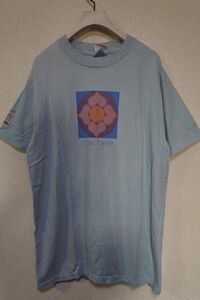 90's-00's PUFFY ROCK ROLL now:here Hanes Tee size M パフィー Tシャツ ティファニーブルー 当時物