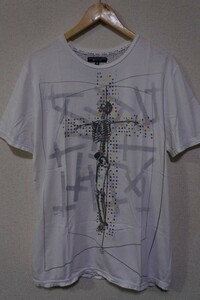 WORLD FACTORY Levi's DAMIEN HIRST Skull Art Tee size M リーバイス ダミアンハースト アート スカル Tシャツ 希少