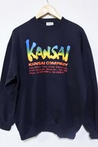 80's-90's KANSAI MAN COMPANY STAFF スタッフ スウェット トレーナー size M3 山本寛斎 日本製 当時物_画像1