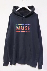 MUSE THE RESISTANCE TOUR 2010 Hoodie size M-L ミューズ ツアー スウェット パーカー ブラック