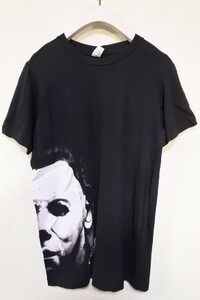 00's HALLOWEEN BOOGEYMAN Michael Myers Movie Tee size XS-S ハロウィン マイケルマイヤーズ Tシャツ ブラック