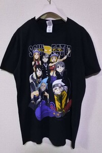 00's SOUL EATER GILDAN Tee size M 月刊少年ガンガン ソウルイーター Tシャツ ブラック