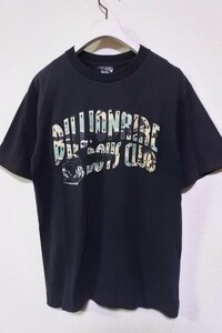 00's BILLIONAIRE BOYS CLUB BBC Camo Tee size S Billionaire Boys Club футболка черный камуфляж 