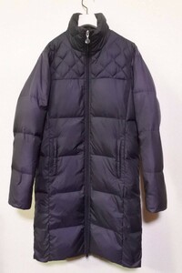 DESCENTE Descente down coat lady's size M black plain 