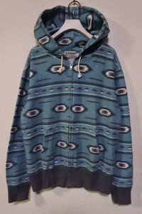 RADIALL Native Hoodie size S ラディアル スウェット パーカー ネイティブ柄 チマヨ 日本製