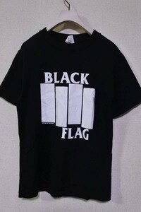 00's BLACK FLAG SST RECORDS ALSTYLE Tee size S ブラックフラッグ Tシャツ ブラック メキシコ製
