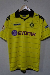 Dortmund #11 Mario Getzue Uniform Kappa Kappa Size M Home 2010-2011