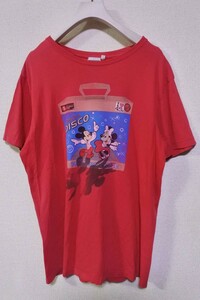 00's DISNEY SAVAGE! King of Diggin' MURO Disco Tee size M ディズニー ミッキー ディスコ Tシャツ K.O.D.P