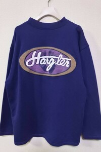 HANG TEN ハンテン スウェット トレーナー モックネック size L ネイビー バックロゴ 当時物