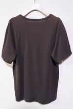 00's BROWNIE by HEAD PORTER PLUS HF Tee size L ヘッドポータープラス Tシャツ ダークブラウン 藤原ヒロシ_画像2