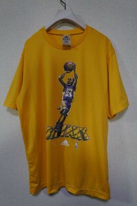 00's adidas NBA LAKERS #24 KOBE BRYANT Tee size O アディダス レイカーズ コービーブライアント Tシャツ