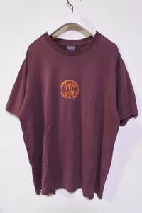 00's NIKE DRY-FIT Tee size L オールドナイキ 漢字 Tシャツ マルーン マレーシア製