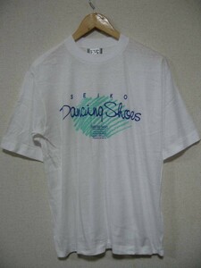 80's 松田聖子 SEIKO DANCING SHOES Tシャツ Eve Japan CBS/SONY 当時物