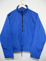 90's Calvin Klein Jeans カルバンクライン ナイロンパーカー プルオーバー size M ブルー_画像1