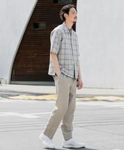 URBAN RESEARCH DOORS MENS チェックオープンカラーシャツ_画像4