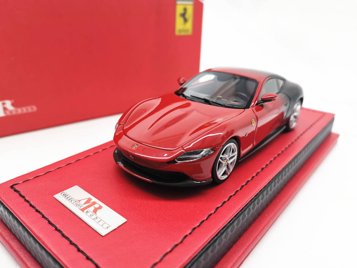 直売純正 MR 1/43 フェラーリ Ferrari Roma V8 ホワイト laverite.mg