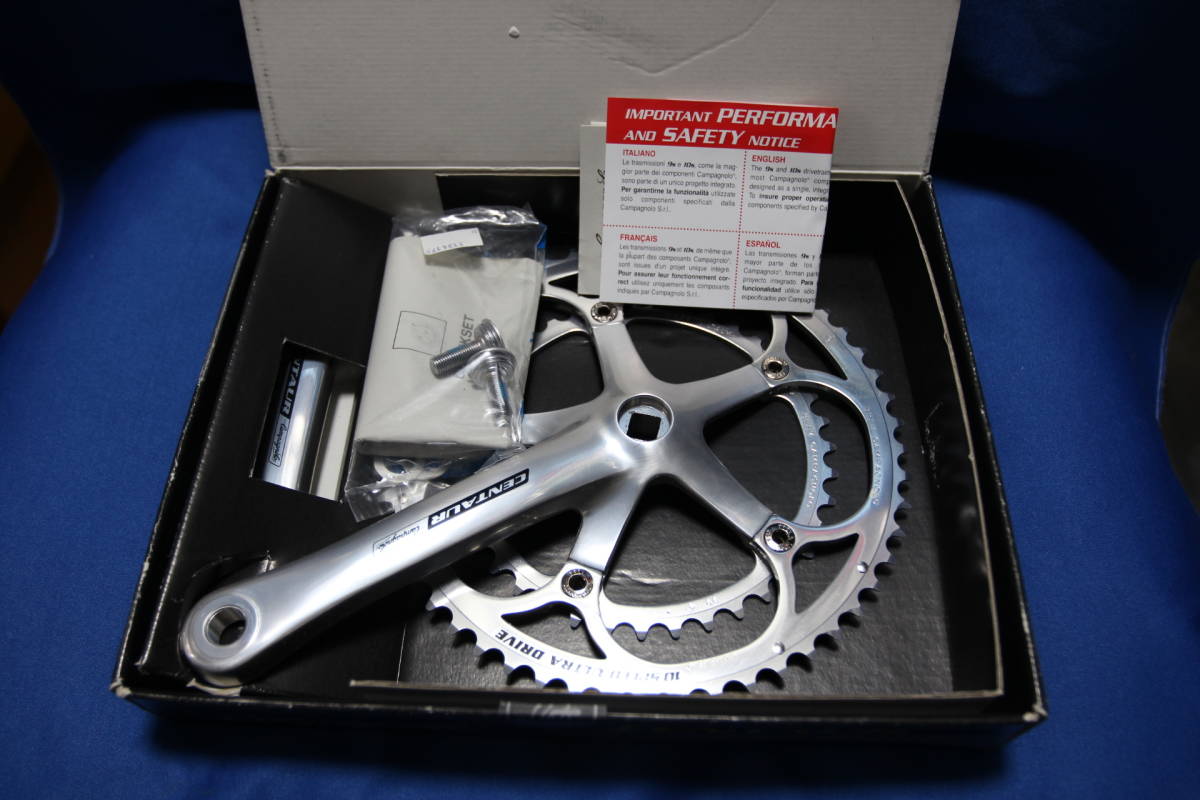 カンパニョーロ CAMPAGNOLO コーラス10S アルミ5アームクランク 53×39