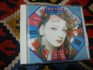 80's カルチャー・クラブ CULTURE CLUB (CD)/ ディス・タイム This Time - The First Four Years Culture Club Virgin - VJCP-3043 1987年