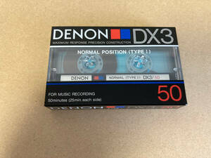 カセットテープ DENON DX3 1本 00441-1