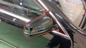  Mercedes Benz side mirror door mirror right S550( Lorinser -)DBA-221171 2007 mileage 114378Km used #hyj C271-015