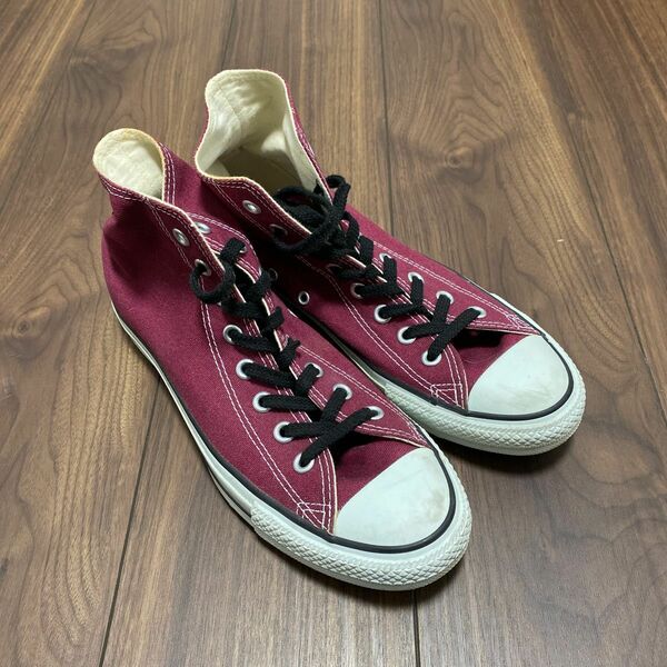 コンバースオールスター ハイカットスニーカー 紫 パープル US8.5 27cm CONVERSE ALLSTAR