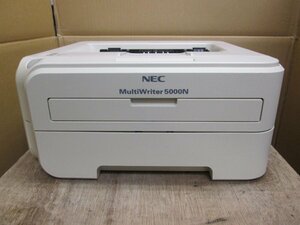 ◎中古レーザープリンタ【NEC MultiWriter 5000N】トナー/ドラムなし◎2212191