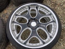 希少モデル★DTM FORGED★20インチ/9.0J PCD114.3-5H★25/-11ヴァルケンブラッシュド★中古_画像2