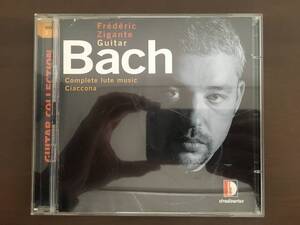 2CD/BACH　Complete Lute Music - Ciaccona　FREDERIC ZIGANTE/【J22】 /中古