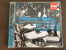 2CD/DEBUSSY ＆ RAVEL ; WORKS FOR PIANO DUET & TWO PIANOS　BEROFF ・ COLLARD/【J22】 /中古_画像1