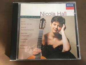 CD/NICOLA HALL　BACH/MERTZ/WALTON/TORROBA/RODRIGO /【J22】 /中古