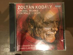 CD/KODALY: CHORAL WORKS FOR MALE VOICES　B.BARTOK MALE CHOIR,PECS / LAKNER/【J22】 /中古