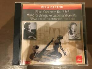CD/BARTOK：PIANO CONCERTOS 2/3　MUSIC FOR STRINGS　EDITH FARNADI　HERMANN SCHERCHEN/【J22】 /中古