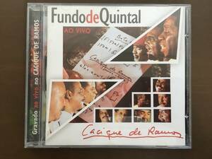 CD/Fundo de Quintal　gravado ao vivo no/【J22】 /中古